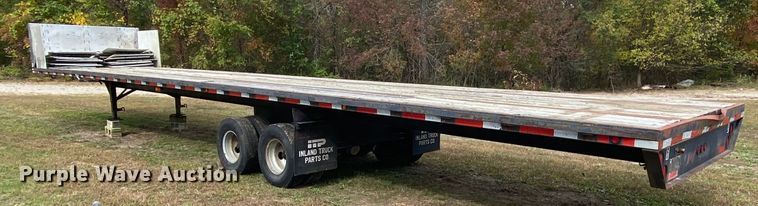 image for item HE9851 1995 Boerne flatbed trailer