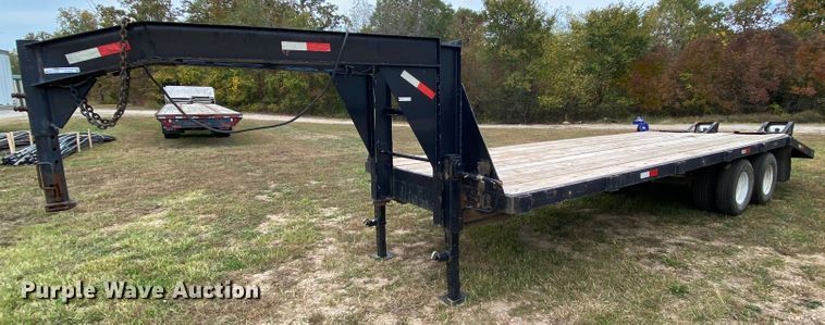 image for item HE9853 2012 shop built equipment trailer