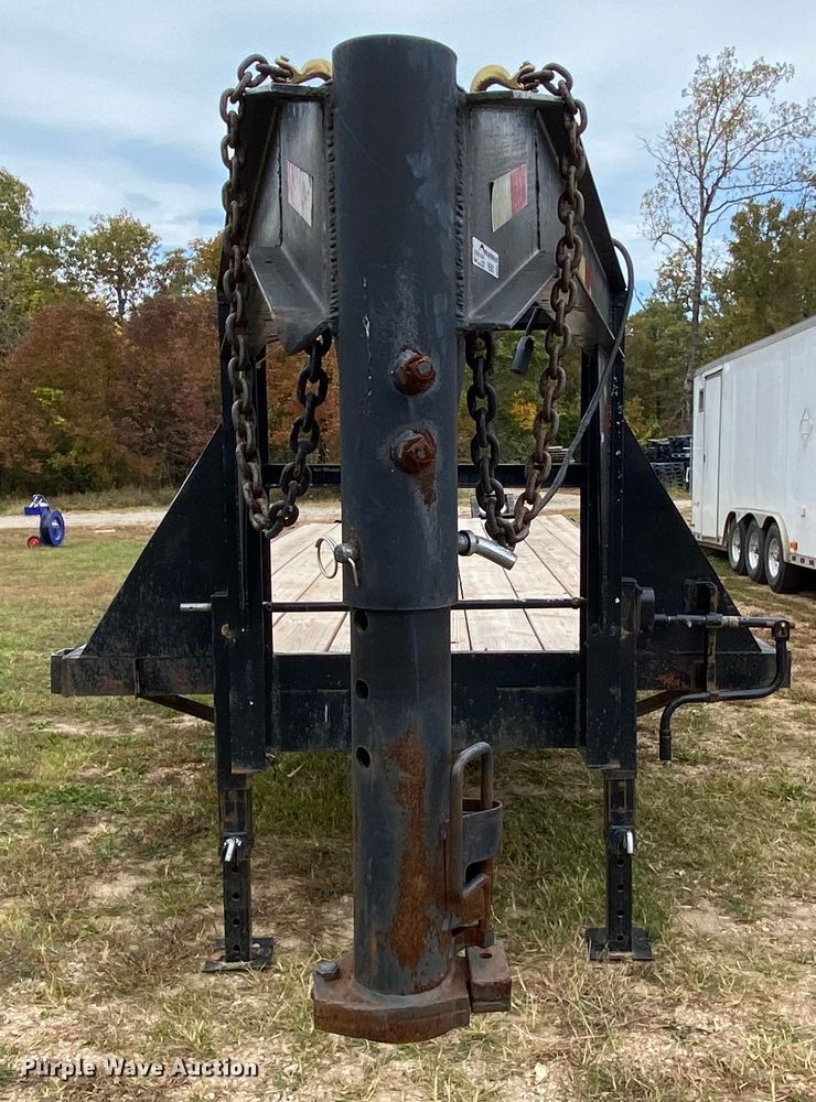 image for item HE9853 2012 shop built equipment trailer