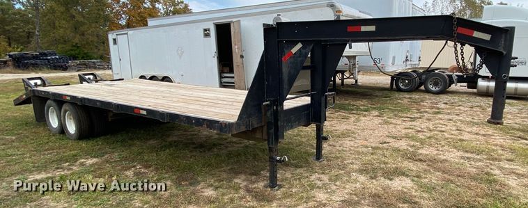 image for item HE9853 2012 shop built equipment trailer