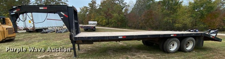 image for item HE9853 2012 shop built equipment trailer