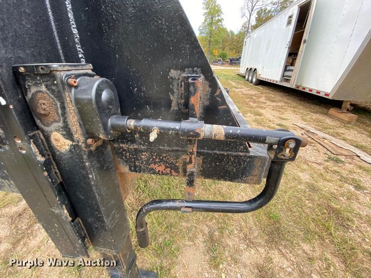 image for item HE9853 2012 shop built equipment trailer