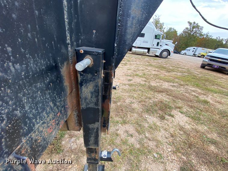 image for item HE9853 2012 shop built equipment trailer