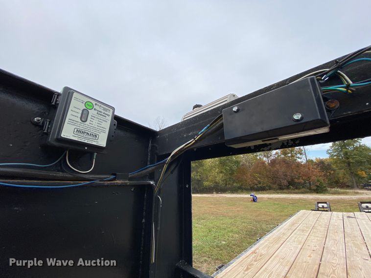 image for item HE9853 2012 shop built equipment trailer