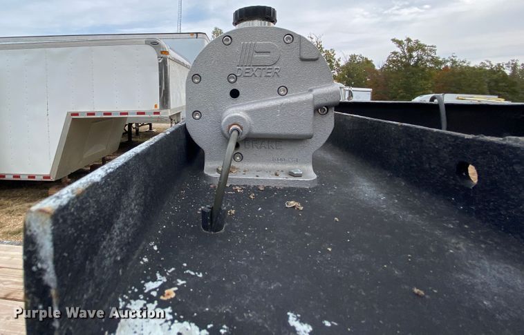 image for item HE9853 2012 shop built equipment trailer