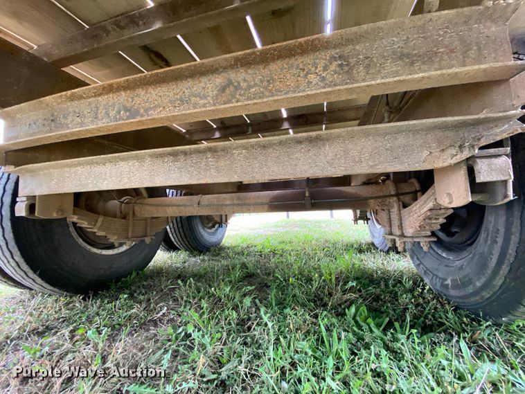 image for item HE9853 2012 shop built equipment trailer