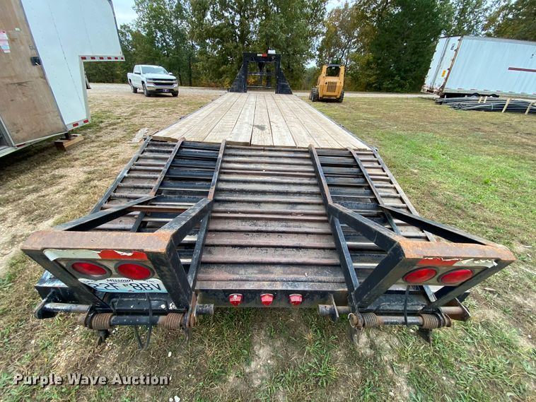image for item HE9853 2012 shop built equipment trailer