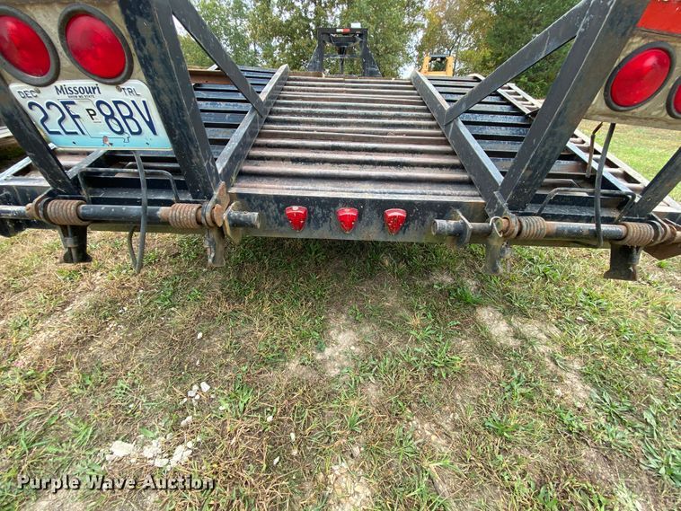 image for item HE9853 2012 shop built equipment trailer