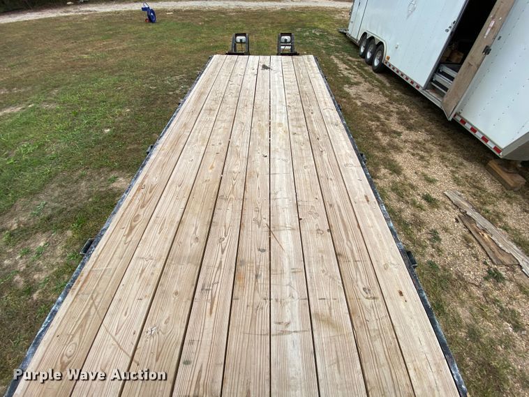 image for item HE9853 2012 shop built equipment trailer