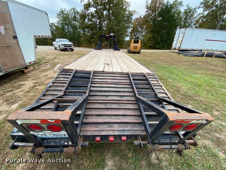 image for item HE9853 2012 shop built equipment trailer