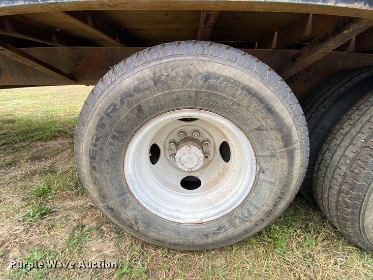 image for item HE9853 2012 shop built equipment trailer