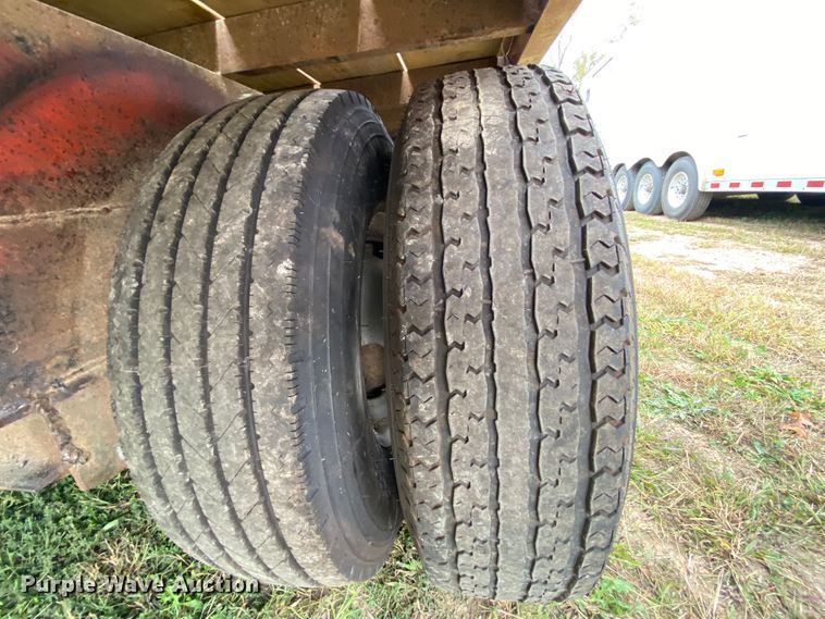 image for item HE9853 2012 shop built equipment trailer