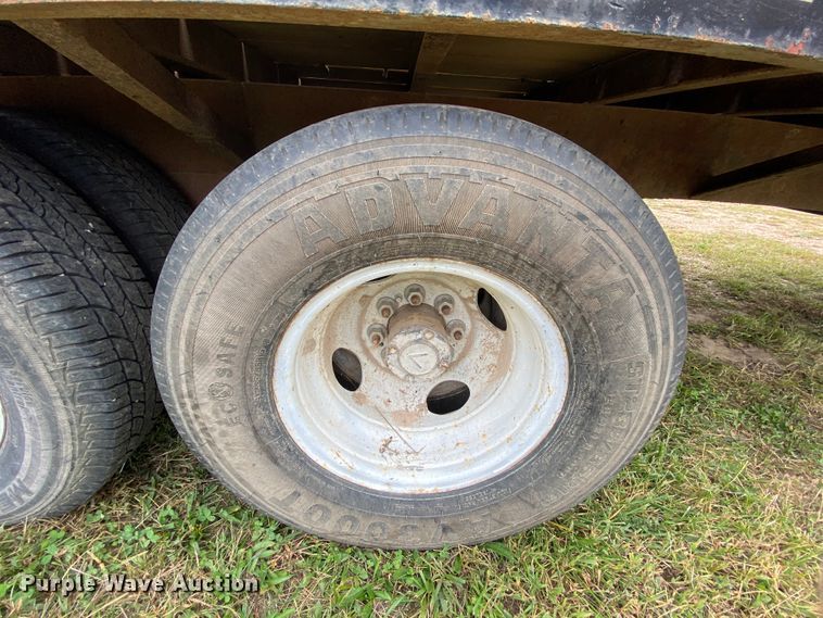 image for item HE9853 2012 shop built equipment trailer