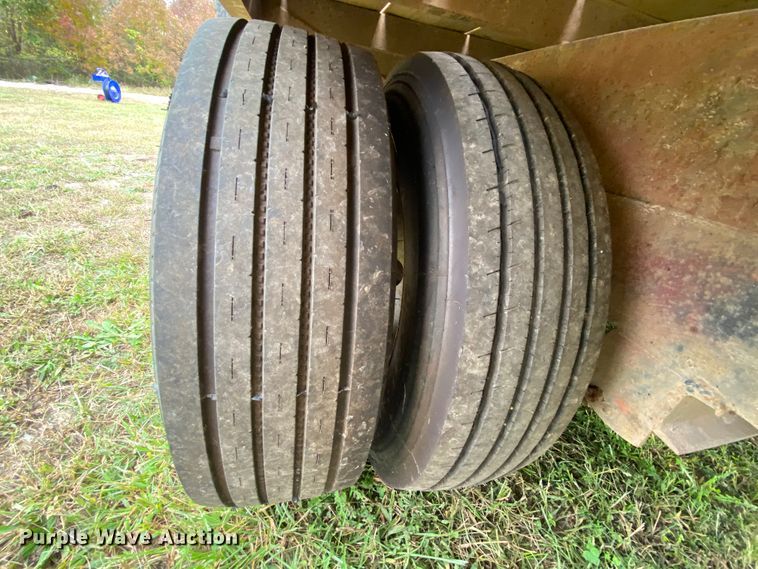 image for item HE9853 2012 shop built equipment trailer