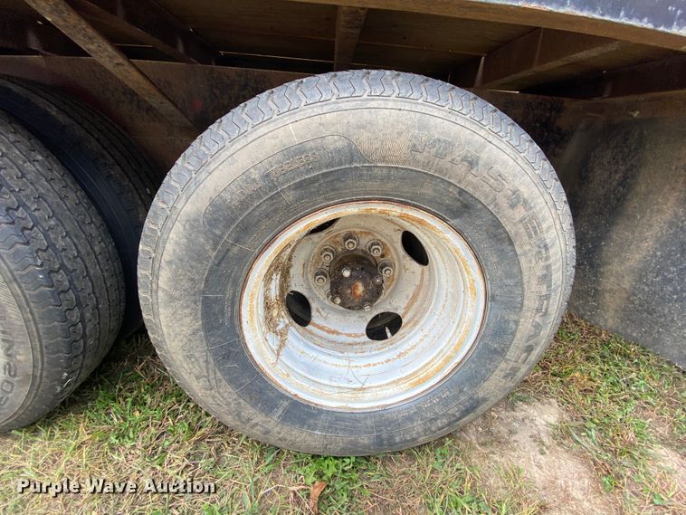 image for item HE9853 2012 shop built equipment trailer