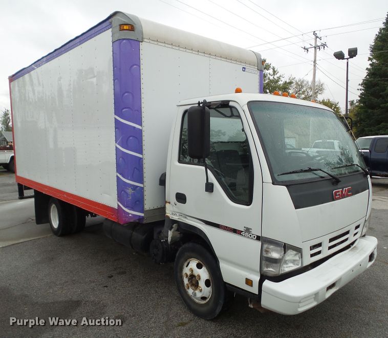 image for item HF9645 2007 GMC W4500  box truck