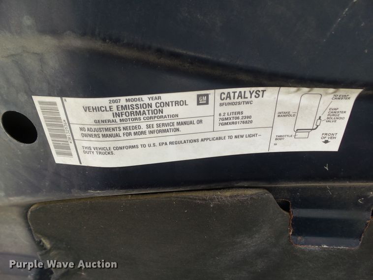 image for item HF9665 2007 Cadillac Escalade  SUV