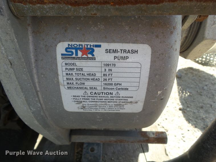 image for item HF9675 (4) North Star trash pumps