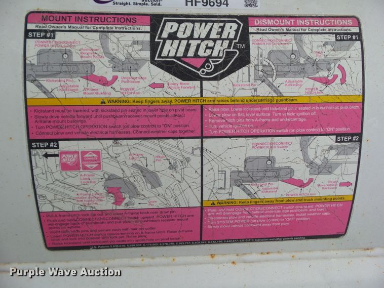 image for item HF9694 Blizzard snow plow