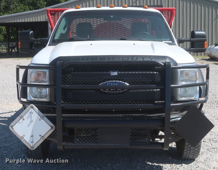 image for item HJ9408 2011 Ford F450 Super Duty XL  flatbed truck