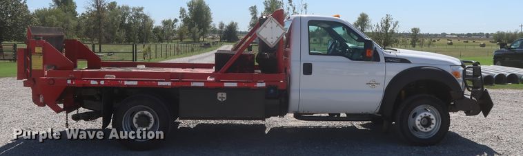 image for item HJ9408 2011 Ford F450 Super Duty XL  flatbed truck