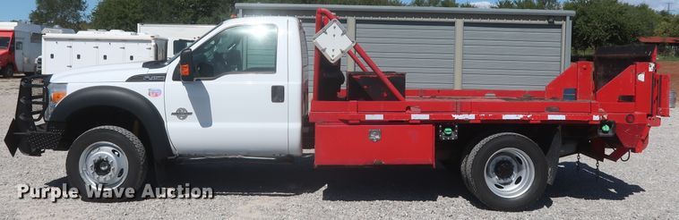 image for item HJ9408 2011 Ford F450 Super Duty XL  flatbed truck