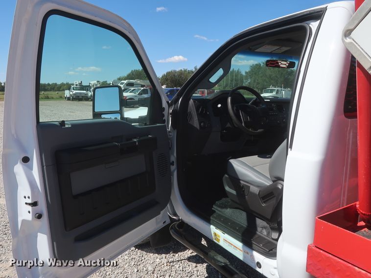 image for item HJ9408 2011 Ford F450 Super Duty XL  flatbed truck