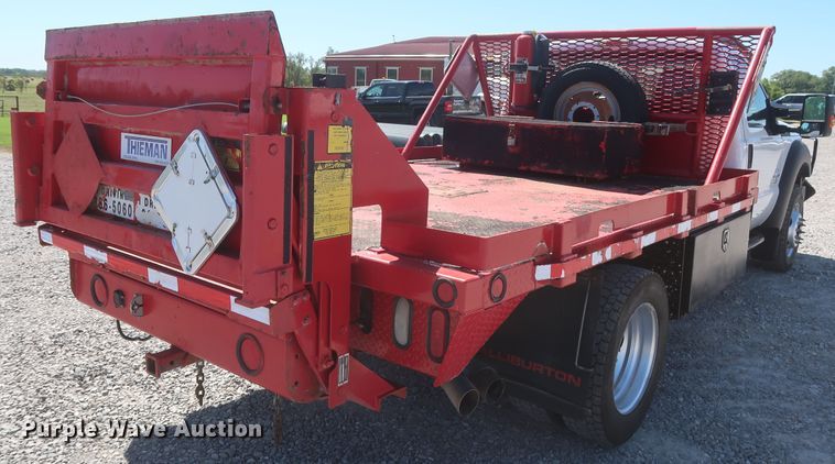 image for item HJ9408 2011 Ford F450 Super Duty XL  flatbed truck