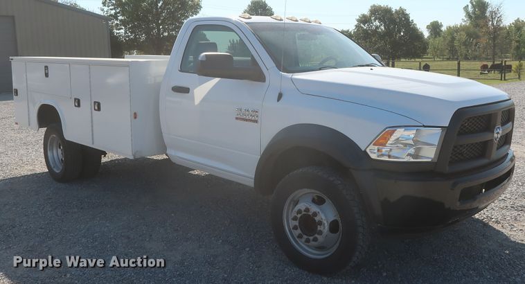 image for item HJ9471 2015 Dodge Ram 4500HD  utility truck