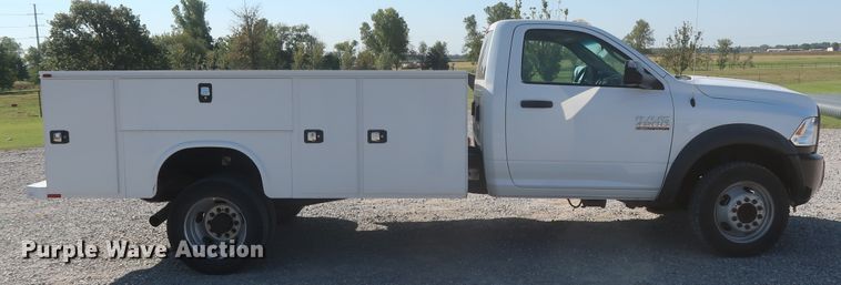 image for item HJ9471 2015 Dodge Ram 4500HD  utility truck