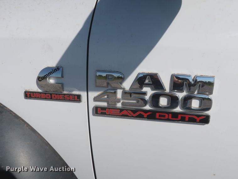 image for item HJ9471 2015 Dodge Ram 4500HD  utility truck