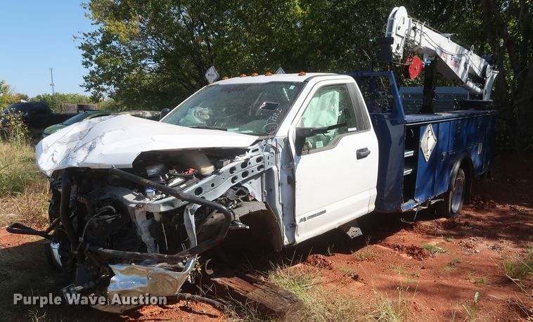 image for item HJ9473 2018 Ford F550 Super Duty XL  utility truck