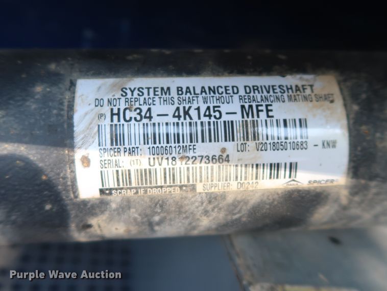 image for item HJ9473 2018 Ford F550 Super Duty XL  utility truck