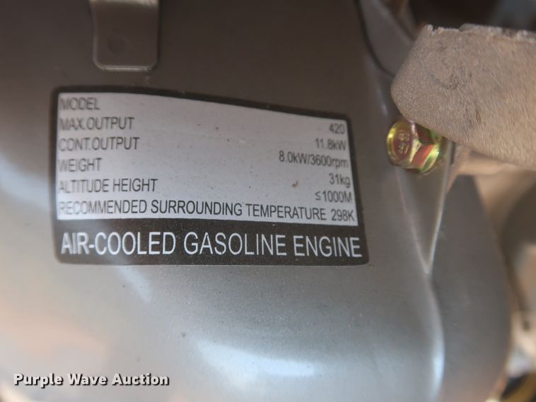 image for item HJ9481 Apex 8500M  generator