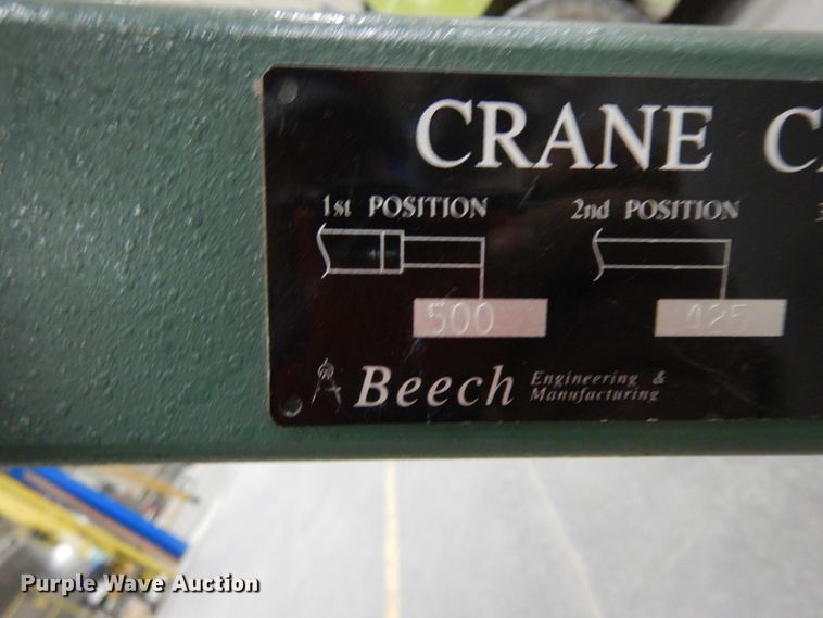 image for item HJ9748 Beech B-5000CW hoist