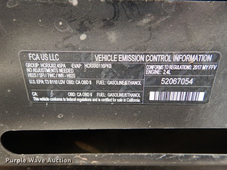 image for item HK9517 2017 Jeep Renegade Sport  SUV