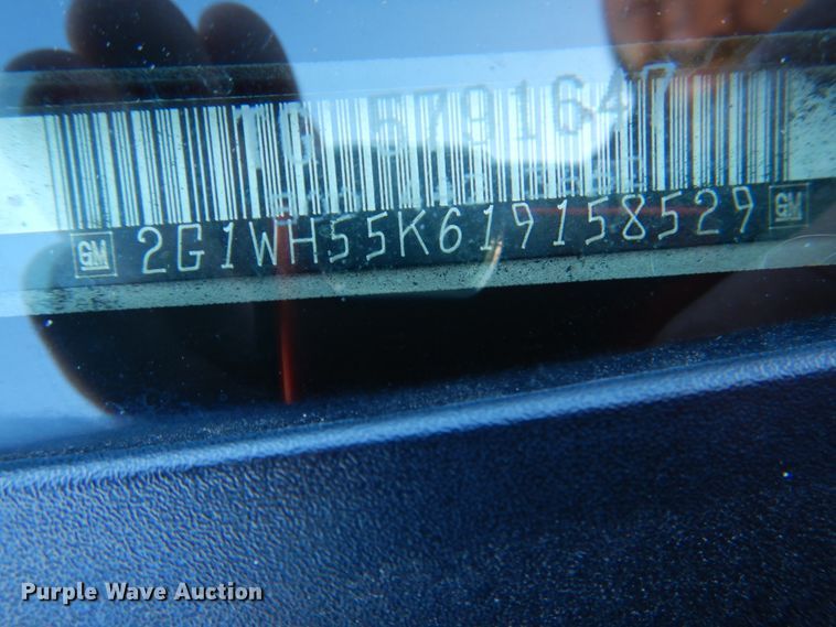 image for item HK9524 2001 Chevrolet Impala