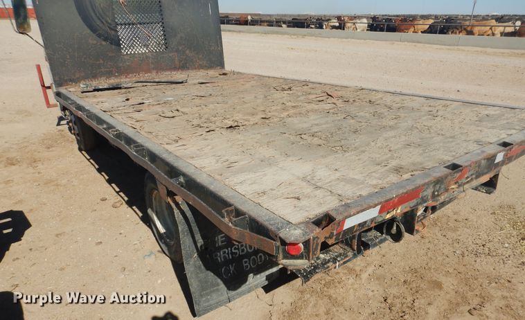 image for item HO9187 1995 Isuzu NPR  flatbed truck