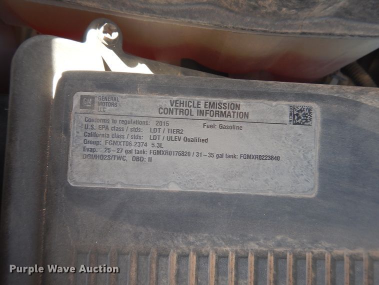 image for item HO9240 2015 Chevrolet Tahoe  SUV