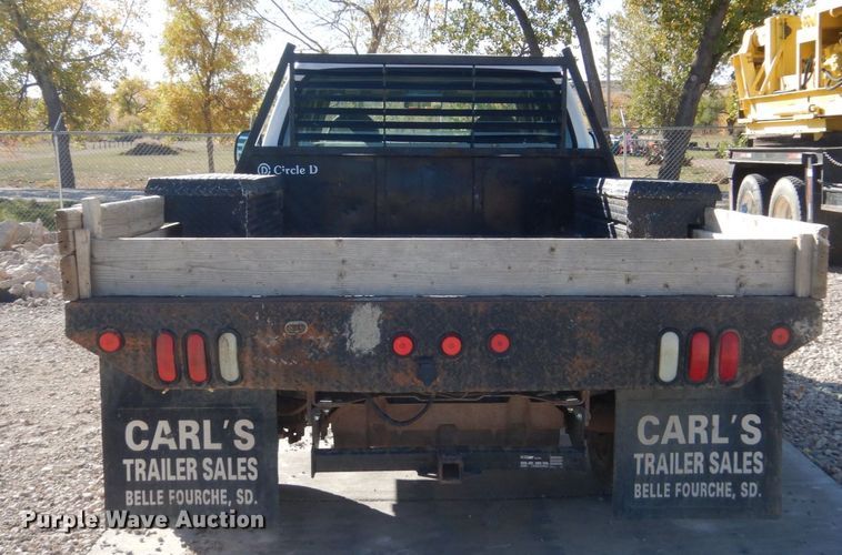 image for item HS9364 2001 Ford F450 Super Duty  Crew Cab flatbed truck