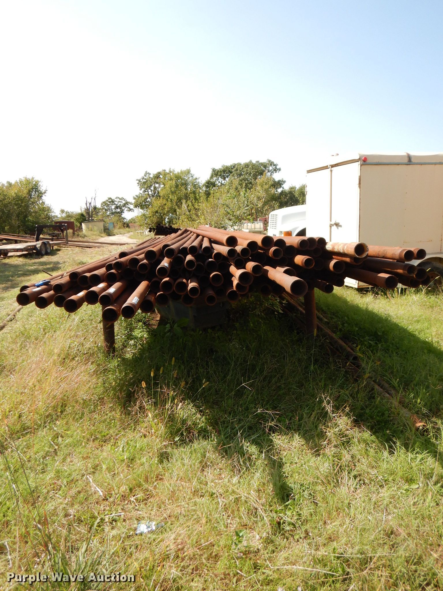 (20) joints of oilfield pipe in Barnsdall, OK Item FR9185 sold