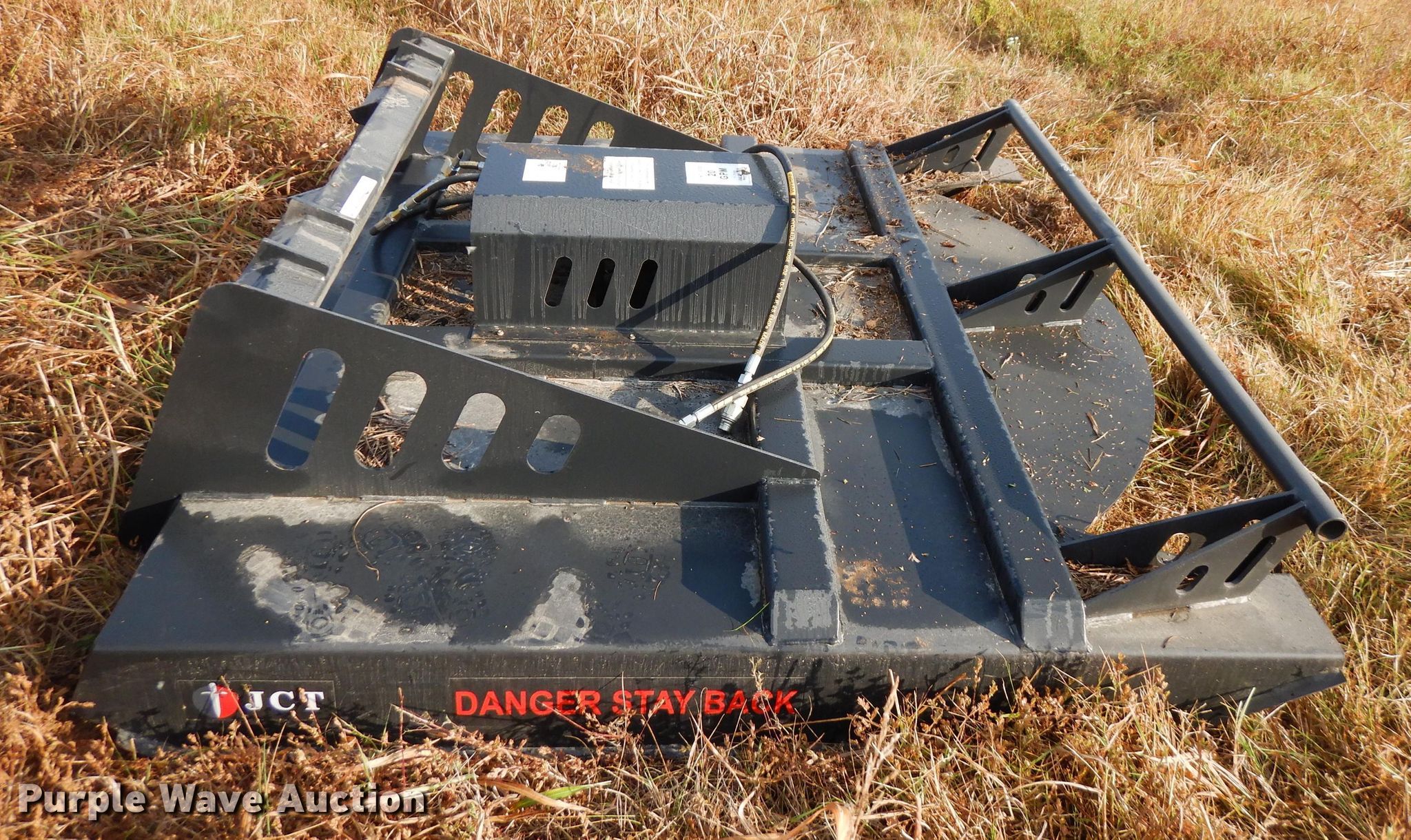 JCT skid steer rotary mower in Joplin, MO Item FR9224 sold Purple Wave