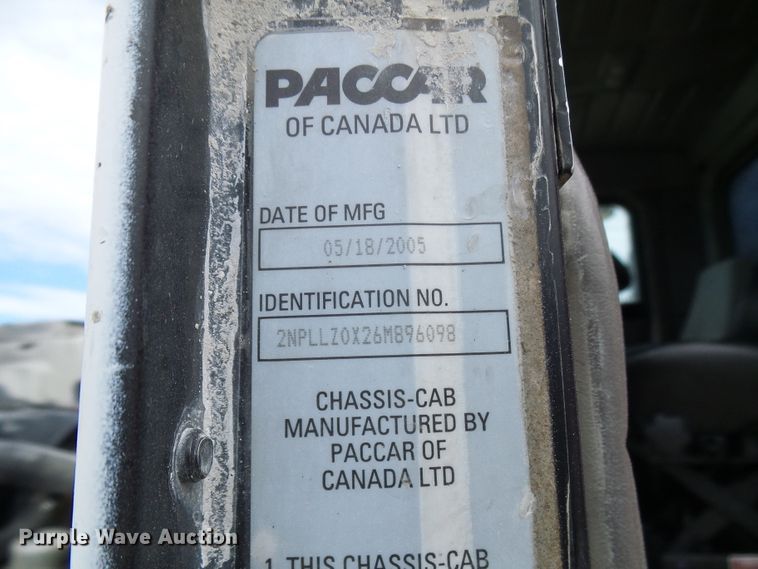 image for item DC2926 2006 Peterbilt 335  dump truck