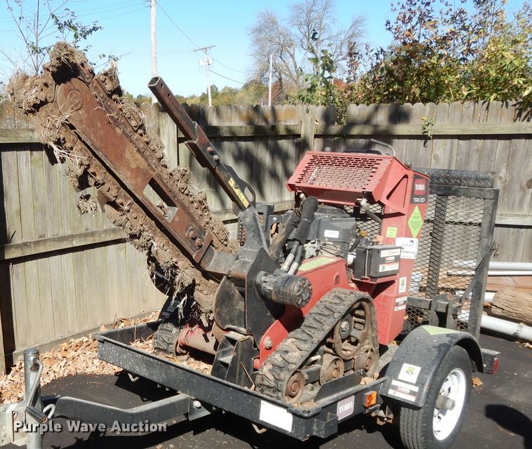 image for item DD6698 2013 Toro TRX20  trencher