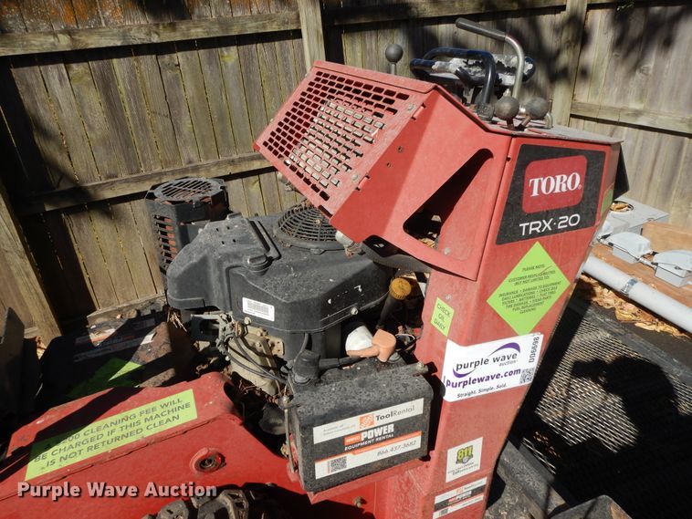 image for item DD6698 2013 Toro TRX20  trencher
