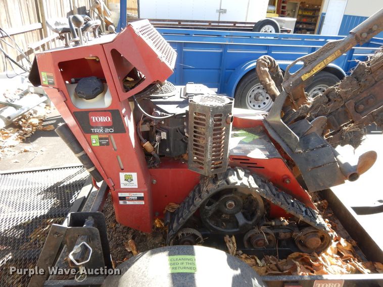 image for item DD6698 2013 Toro TRX20  trencher