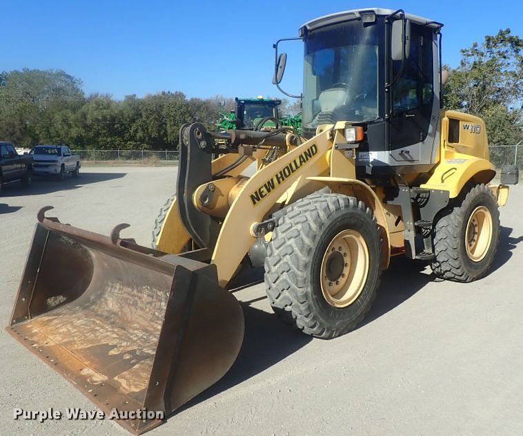 image for item DE0730 2003 New Holland W110  wheel loader