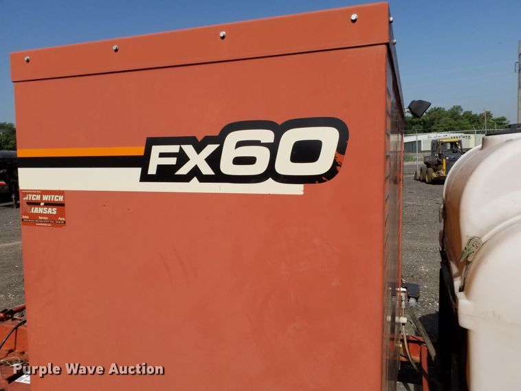 image for item DE7019 2004 Ditch Witch FX60 vacuum excavator