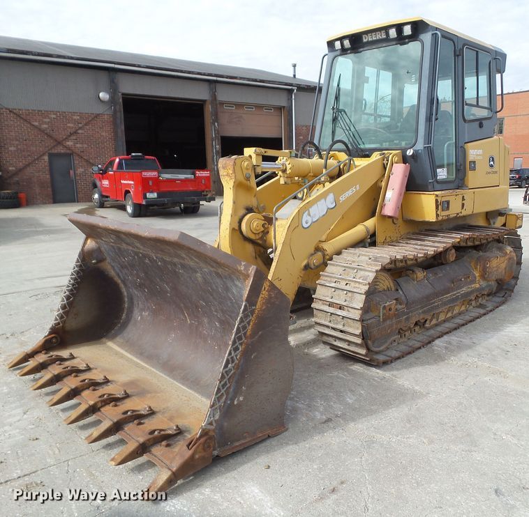 image for item DF0905 2004 John Deere 655C  Series II track loader