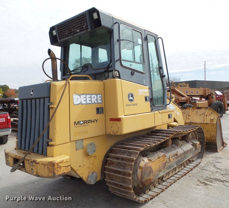 image for item DF0905 2004 John Deere 655C  Series II track loader